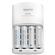 Sanyo eneloop (4) AA 2000mAh Pre-Charged NiMH Rechargeable Batteries & Charger