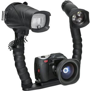 SeaLife DC1400 Maxx Duo Video Digital Underwater Camera with Flash & Photo/Video Light with Hard Case  Fisheye Lens  Battery/Charger Kit  Diffuser  Moisture Mun
