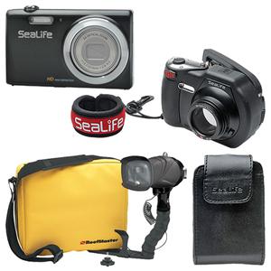 SeaLife DC1400 Pro 14MP HD Underwater Digital Camera with Flash & Flex Arm Bracket SL725