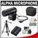 Sony Alpha ECM-ALST1 Stereo Microphone for A560, A580 Digital SLR Cameras with NP-FM500H Battery + Tripod + Sony SC8 Case + Accessory Kit