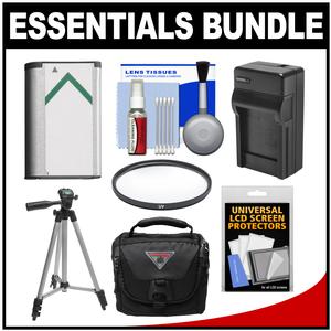 Essentials Bundle for Sony Cyber-Shot DSC-H400 & DSC-HX400V Digital Camera with Case + NP-BX1 Battery & Charger + Tripod + UV Filter + Kit
