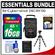 Essentials Bundle for Sony Cyber-Shot DSC-RX100 Digital Camera with 16GB Card + Case + Flex Tripod + Accessory Kit