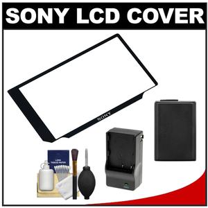 Sony Semi-Hard Sheet LCD Screen Protector for SLT-A35  NEX-C3  NEX-F3  NEX-5N & NEX-7 with Battery + Charger + Accessory Kit - Digital Cameras and Accessories - Hip Lens.com