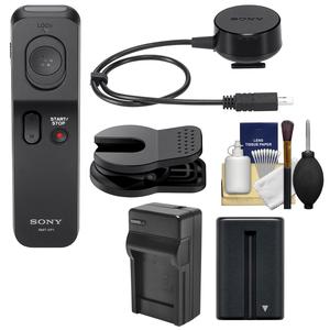 Sony RMT-VP1K Wireless Remote Shutter Controller with NP-FM500H Battery + Charger + Cleaning Kit Sony RMT-VP1K Wireless Remote Shutter Controller with NP-FM500H Battery + Charger + Cleaning Kit