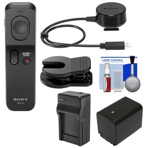 Sony RMT-VP1K Wireless Remote Shutter Controller with NP-FV70 Battery + Charger + Cleaning Kit Sony RMT-VP1K Wireless Remote Shutter Controller with NP-FV70 Battery + Charger + Cleaning Kit