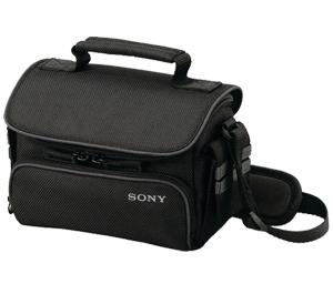 Sony LCS-U10 Small Carrying Case for Handycam  Cyber-Shot  NEX Digital Camera (Black) - Digital Cameras and Accessories - Hip Lens.com