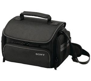 Sony LCS-U20 Medium Carrying Case for Handycam  Cyber-Shot  NEX Digital Camera (Black) - Digital Cameras and Accessories - Hip Lens.com