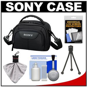 Sony LCS-VA15 Carrying Case for Handycam Camcorders (Black) with Cleaning Accessory Kit Sony LCS-VA15 Carrying Case for Handycam Camcorders (Black) with Cleaning Accessory Kit