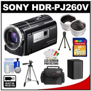 Wide Angle & Telephoto Lenses + Battery + Tripods + Case + Accessory