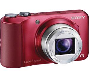 Sony Cyber-Shot DSC-H90 Digital Camera (Red) - Digital Cameras and Accessories - Hip Lens.com