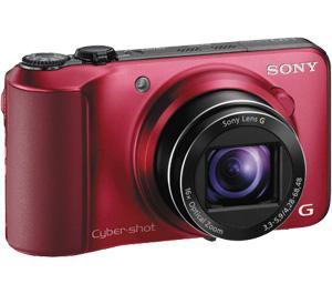 Sony Cyber-Shot DSC-HX10V GPS Digital Camera (Red) - Digital Cameras and Accessories - Hip Lens.com