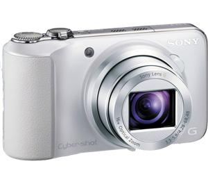 Sony Cyber-Shot DSC-HX10V GPS Digital Camera (White) - Digital Cameras and Accessories - Hip Lens.com