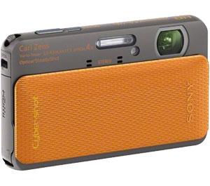 Sony Cyber-Shot DSC-TX20 Shock & Waterproof Digital Camera (Orange) - Digital Cameras and Accessories - Hip Lens.com