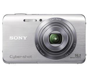 Sony Cyber-Shot DSC-W650 Digital Camera (Silver) - Digital Cameras and Accessories - Hip Lens.com
