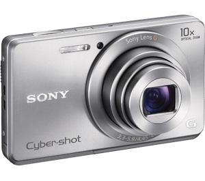 Sony Cyber-Shot DSC-W690 Digital Camera (Silver) - Digital Cameras and Accessories - Hip Lens.com