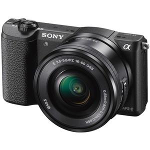 Sony Alpha A5100 Wi-Fi Digital Camera & 16-50mm Lens (Black)