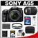 Sony Alpha SLT-A65 Translucent Mirror Technology Digital SLR Camera Body & 18-55mm Lens with DT 55-200mm Zoom Lens + 16GB Card + Battery + Filter + Case + Accessory Kit