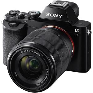 Sony Alpha A7 Digital Camera & 28-70mm FE OSS Lens (Black)