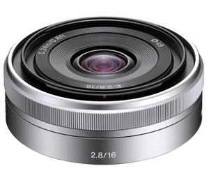 Sony Alpha NEX E-Mount E 16mm f/2.8 Lens - Digital Cameras and Accessories - Hip Lens.com