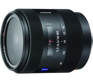 Sony Alpha 16-80mm f/3.5-4.5 DT ZA Vario-Sonnar T* Zoom Lens - Digital Cameras and Accessories - Hip Lens.com