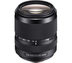 Sony Alpha 18-135mm f/3.5-5.6 ED SAM Zoom Lens - Digital Cameras and Accessories - Hip Lens.com