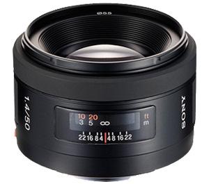 Sony Alpha 50mm f/1.4 Lens - Digital Cameras and Accessories - Hip Lens.com