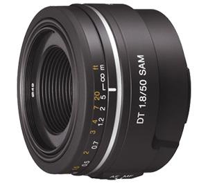 Sony Alpha 50mm f/1.8 DT SAM Lens - Digital Cameras and Accessories - Hip Lens.com