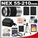 Sony Alpha NEX E-Mount 55-210mm f/4.5-6.3 OSS Zoom Lens with Sony Case + 32GB Card + (2) NP-FW50 Batteries + 3 UV/FLD/PL Filters + Tripod + Kit