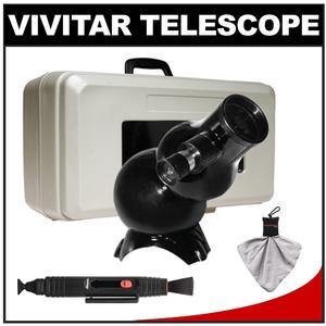 Vivitar 76mm Table Top Reflector Telescope (36X/72X) with Case with LensPen + Spudz Microfiber Cloth - Digital Cameras and Accessories - Hip Lens.com