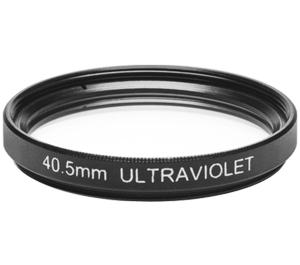 Sunpak 40.5mm UV Ultraviolet Glass Filter - Digital Cameras and Accessories - Hip Lens.com