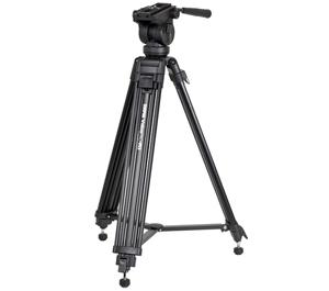 Sunpak 60"  Pro M3 Heavy Duty Video Tripod with QR Fluid Head and Case - Digital Cameras and Accessories - Hip Lens.com