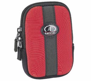 Tamrac 3812 Neoprene Neo's Digital Camera Case with LCD Protection Panel (Red) - Digital Cameras and Accessories - Hip Lens.com