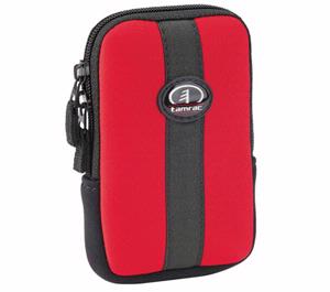 Tamrac 3814 Neoprene Neo's Digital Camera Case With LCD Protection Panel (Red) - Digital Cameras and Accessories - Hip Lens.com