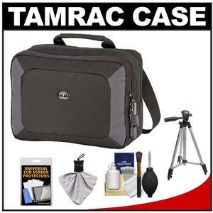 Tamrac 5720 Zuma ILC Digital Camera Case (Black/Gray) with Tripod + Accessory Kit - Digital Cameras and Accessories - Hip Lens.com
