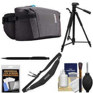 Thule TPCS-101 Perspektiv DSLR Camera / Mini Tablet Compact Sling Backpack with Tripod + Strap + Kit