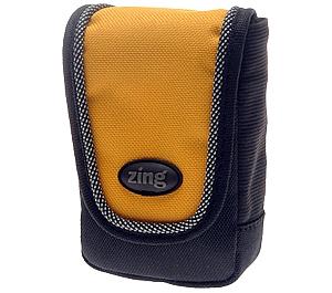 Zing Contour Small Digital Camera Pouch Case (Black/Yellow) - Digital Cameras and Accessories - Hip Lens.com
