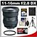 Tokina 11-16mm f/2.8 AT-X116 Pro DX Digital Zoom Lens (for Canon EOS Cameras) with UV Multi-Coated Filter + Tripod + Accessory Kit