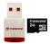 Transcend 2GB microSDHC Class 2 Card with Card Reader