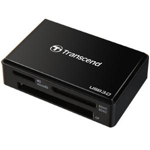 Transcend USB 3.0 All-in-1 Multi-Card Reader (CF/SD/SDHC/SDXC/microSD/MS) (Black) - Digital Cameras and Accessories - Hip Lens.com