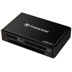Transcend USB 3.0 All-in-1 Multi-Card Reader (CF/SD/SDHC/microSD/MS) (Black) - Digital Cameras and Accessories - Hip Lens.com