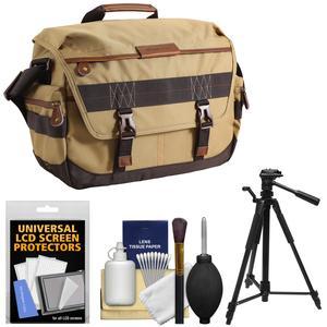 Vanguard Havana 38 DSLR Camera Messenger Bag Case with Tripod + Accessory Kit