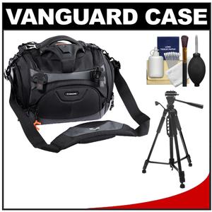 Vanguard Xcenior 30 Digital SLR Camera Case (Black) with Tripod + Cleaning Kit - Digital Cameras and Accessories - Hip Lens.com