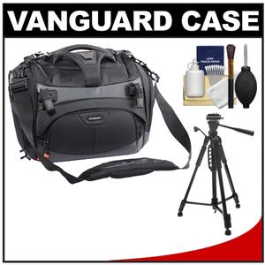 Vanguard Xcenior 36 Digital SLR Camera Case (Black) with Tripod + Cleaning Kit - Digital Cameras and Accessories - Hip Lens.com