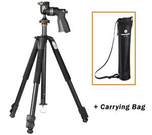 Vanguard Alta+ 263AGH Aluminum Alloy Tripod with GH-100 Grip Head and Case - Digital Cameras and Accessories - Hip Lens.com