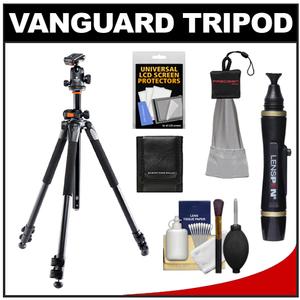 Vanguard Alta Pro 263AT Aluminum Alloy Tripod with Multiple Angle Central Column & SBH-100 with Accessory Kit - Digital Cameras and Accessories - Hip Lens.com