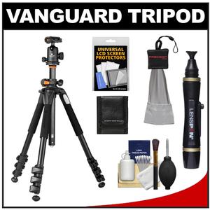 Vanguard Alta Pro 264AT Aluminum Alloy Tripod with SBH-100 Ball Head and Case plus Accessory Kit - Digital Cameras and Accessories - Hip Lens.com
