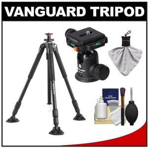 Vanguard Auctus 283AT Aluminum Alloy Tripod with Vanguard SBH-30 Ball Head + Spudz + Cleaning Kit - Digital Cameras and Accessories - Hip Lens.com