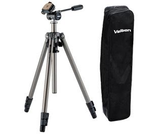 Velbon SHERPA 600R 67" Aluminum Tripod with 3-Way Panhead & Case - Digital Cameras and Accessories - Hip Lens.com
