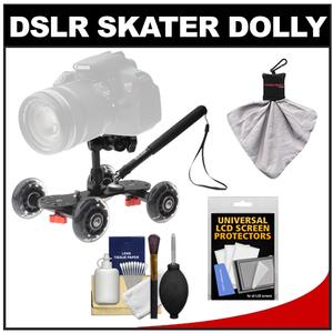 Vidpro SK-22 Professional Skater Dolly for Digital SLR Cameras & Video Camcorders with Accessory Kit Vidpro SK-22 Professional Skater Dolly for Digital SLR Cameras & Video Camcorders with Accessory Kit
