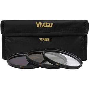 Vivitar 3-Piece Multi-Coated HD Filter Set (37mm UV/CPL/ND8) Vivitar 3-Piece Multi-Coated HD Filter Set (37mm UV/CPL/ND8)